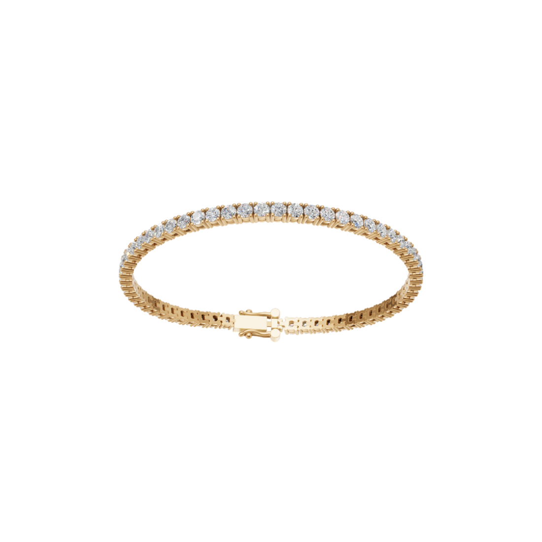 Round Cut - Classic Tennis Bracelet