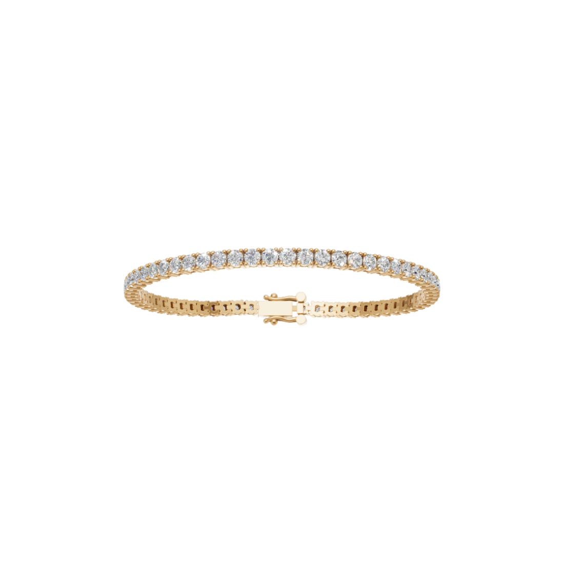 Round Cut - Classic Tennis Bracelet