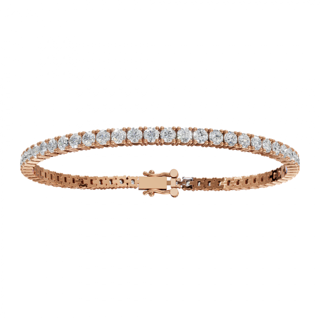 Round Cut - Classic Tennis Bracelet