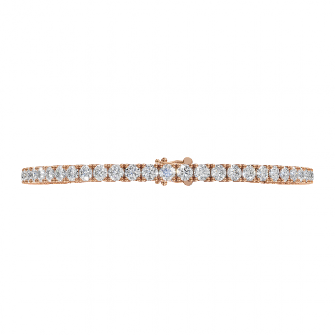 Round Cut - Classic Tennis Bracelet