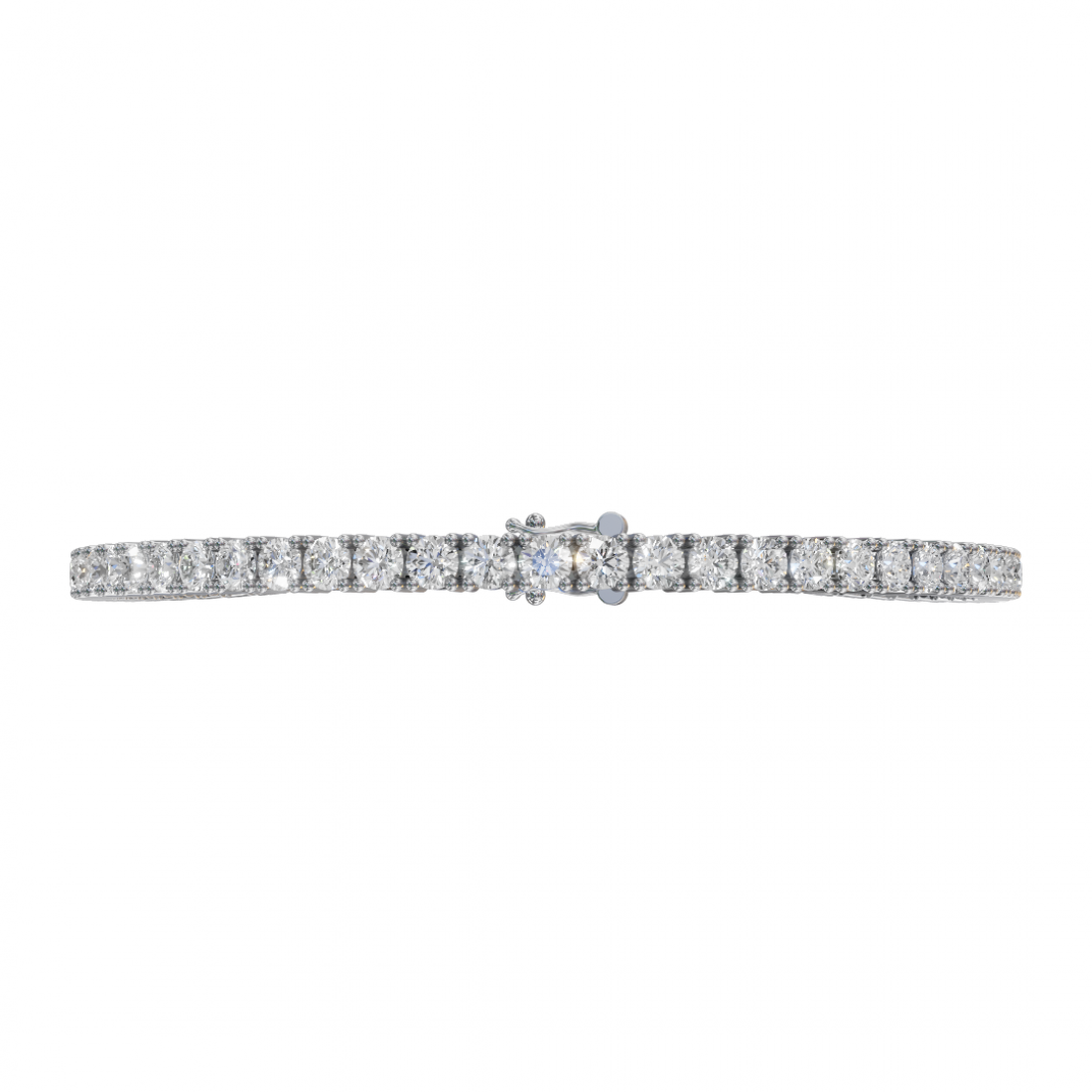 Round Cut - Classic Tennis Bracelet