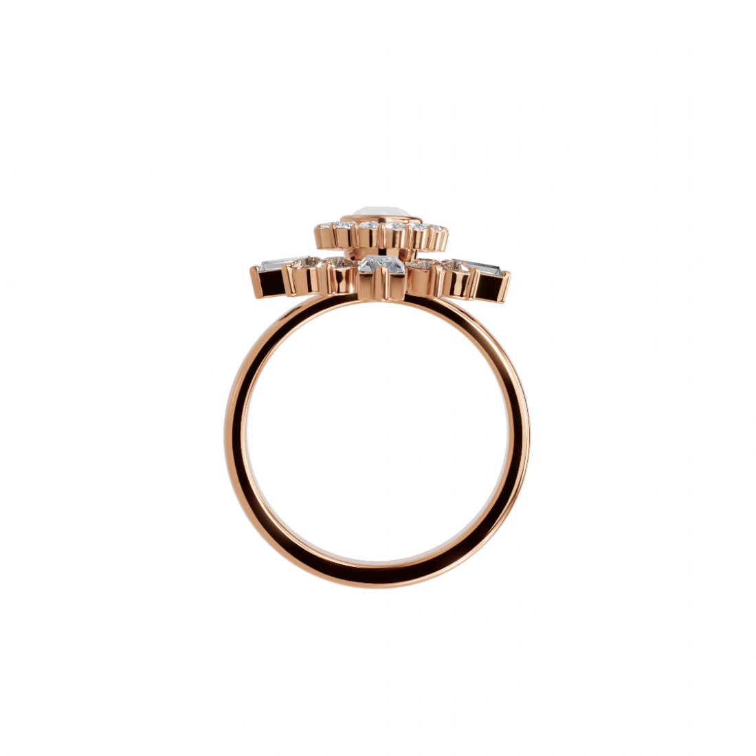 Victorian Diamond and Opal Ring