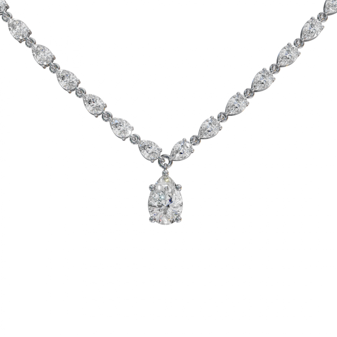 Timeless Brilliance Bespoke Diamond Necklace