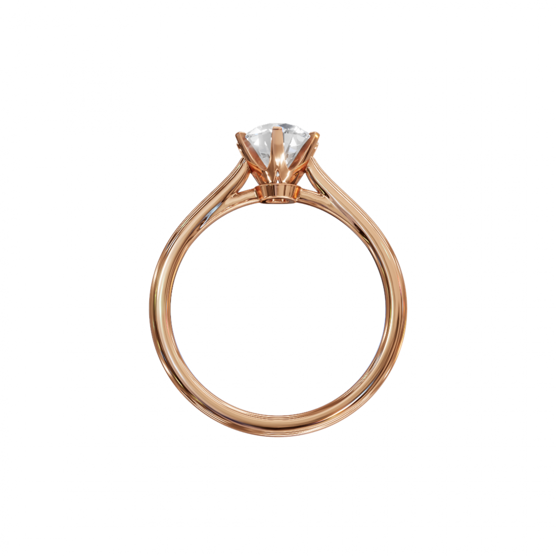 Classic Cut – Six-Prong Solitaire Ring