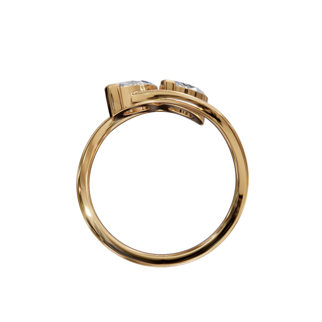 Toi Et Moi Marquise Diamond Ring