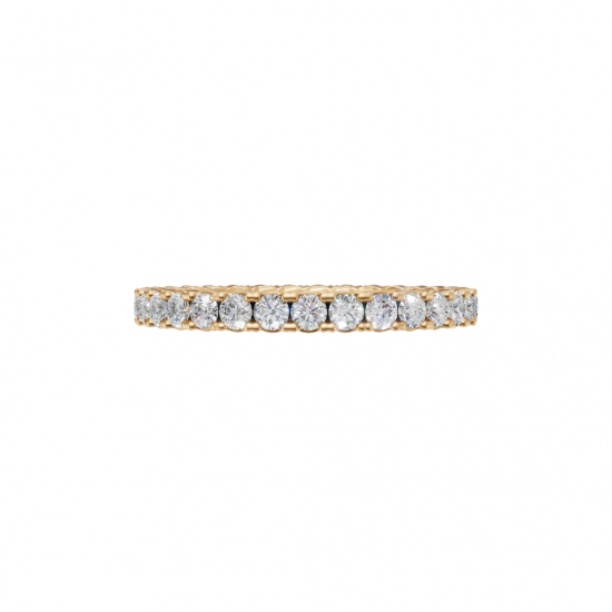 Round Diamond Eternity Band