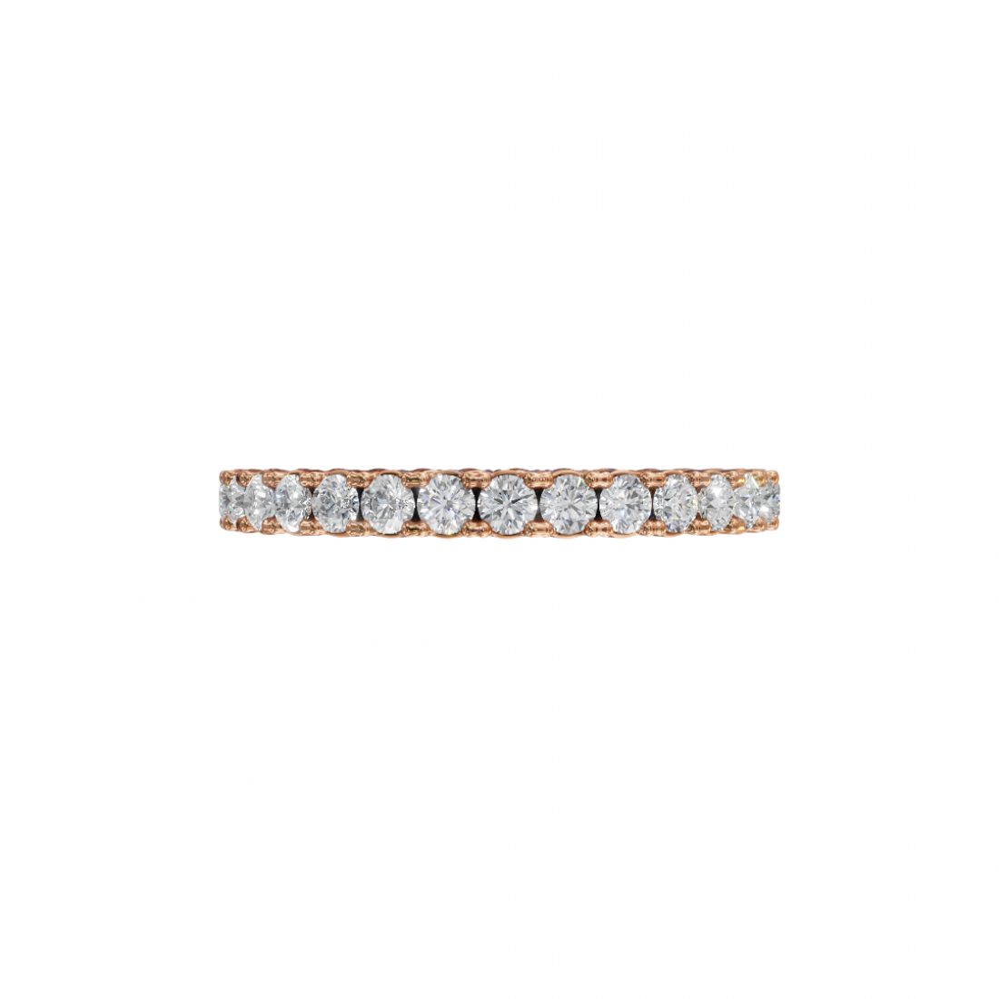 Round Diamond Eternity Band