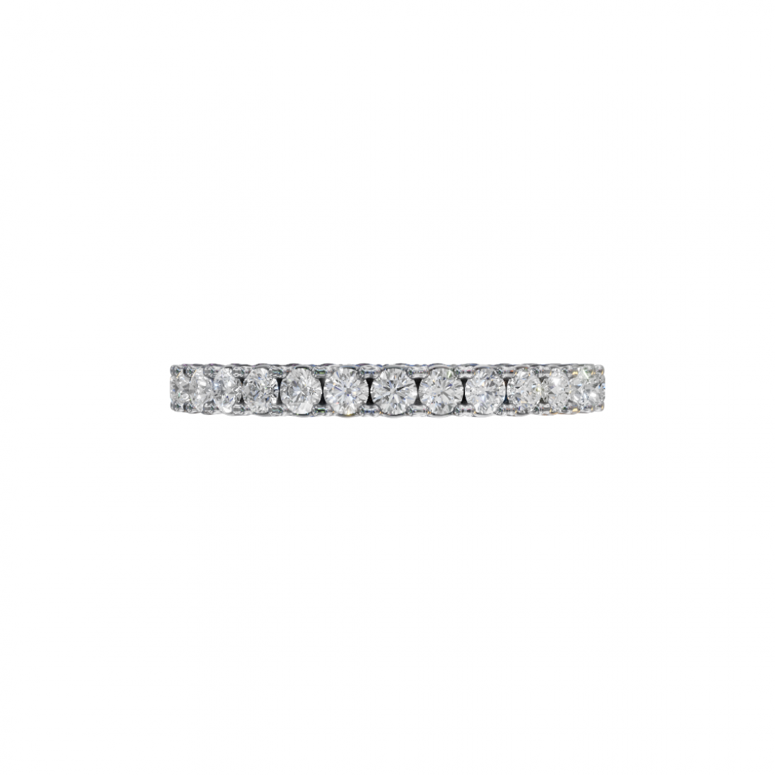 Round Diamond Eternity Band